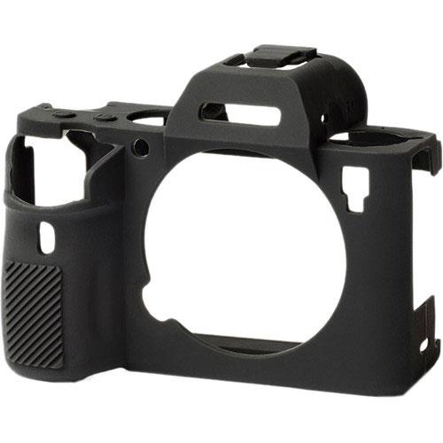 کاور سیلیکونی رنگ مشکی دوربین سونی Sony a9, a7III, a7R III
